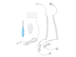 Soporte antirrobo para celular con alarma de seguridad, doble puerto, tablet Android y soporte para cámara.
