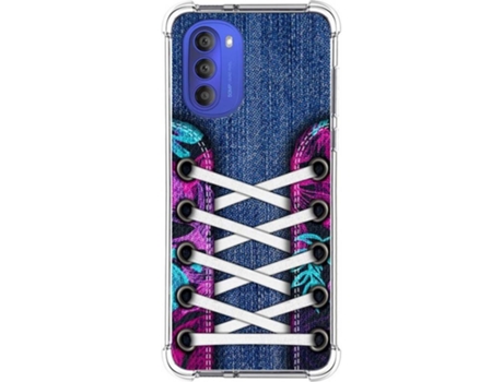 Carcasa Motorola Moto G51 5G TUMUNDOSMARTPHONE Dibujos Antigolpes Zapatillas 06 Multicolor