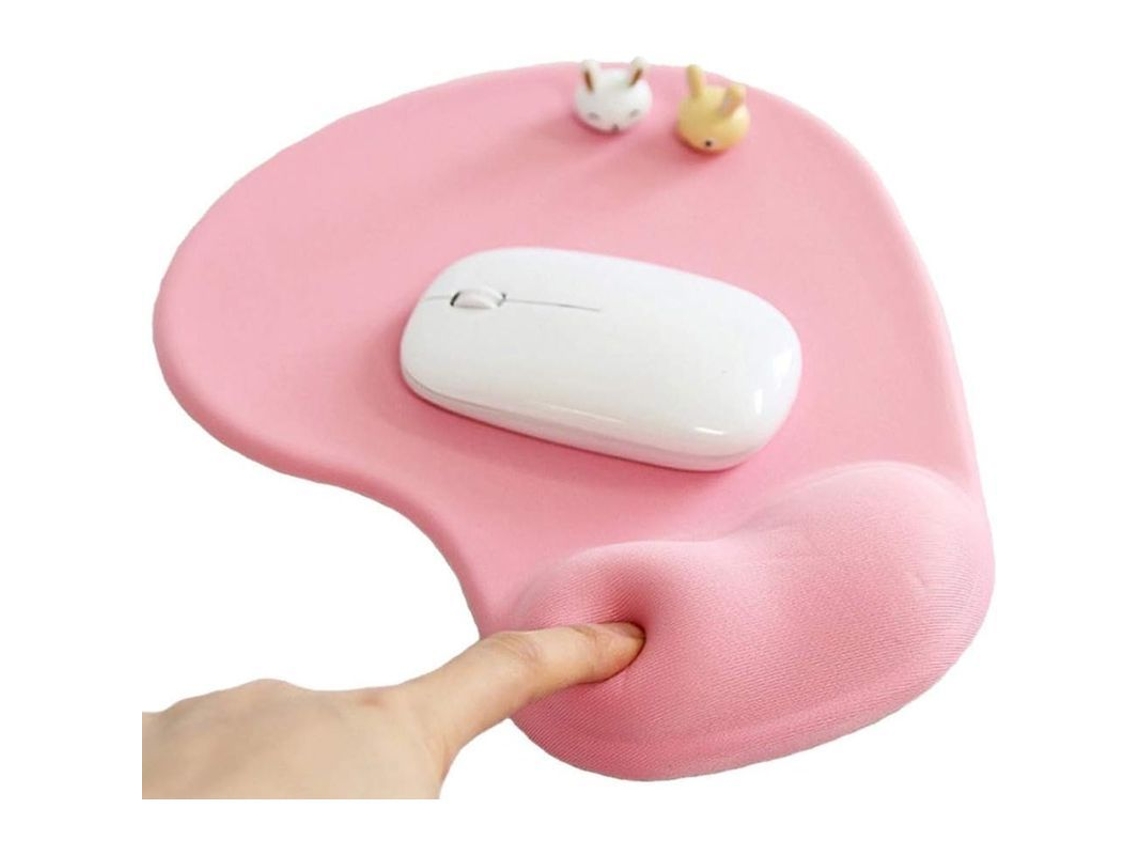 Alfombrilla De Ratón Con Reposamuñecas De Gel - Ergonómica Para Juegos Y Uso De Oficina - Superficie Antideslizante Con Textura Especial