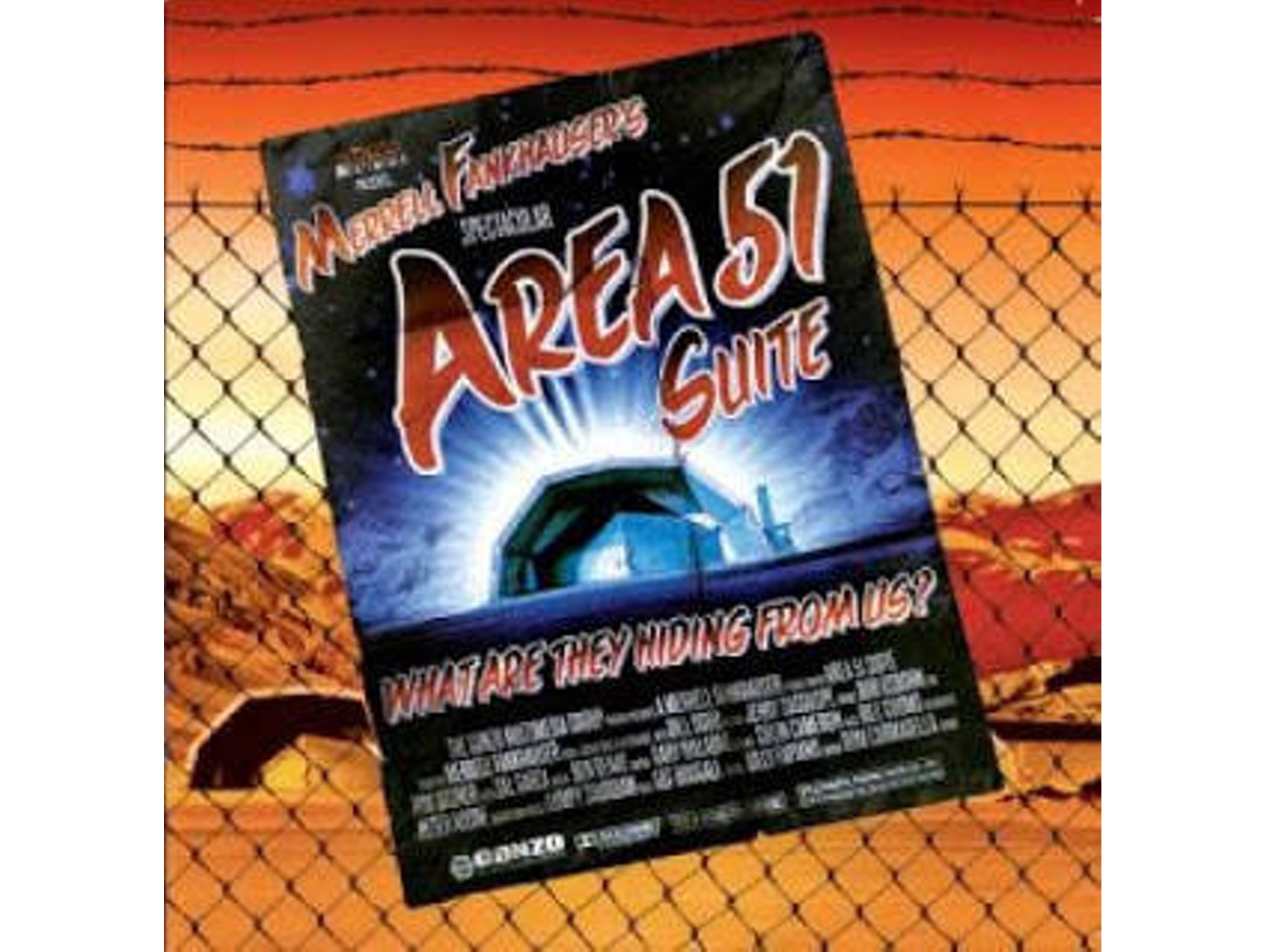 CD+DVD Merrell Fankhauser - Area 51 (Digital Zero/Overload) (2CDs)