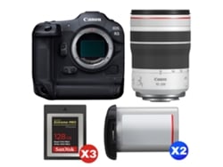Canon Eos R3 + Rf 70-200mm F/4 L Is Usm + 3 Sandisk 128gb Extreme Pro Cfexpress Type B + 2 Canon Lp-e19 + Ebook “20 Consejos Para Fotos Que Impactan”