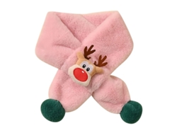 Bufanda de felpa para niños y niñas, acogedora para el invierno. TRUYUETY