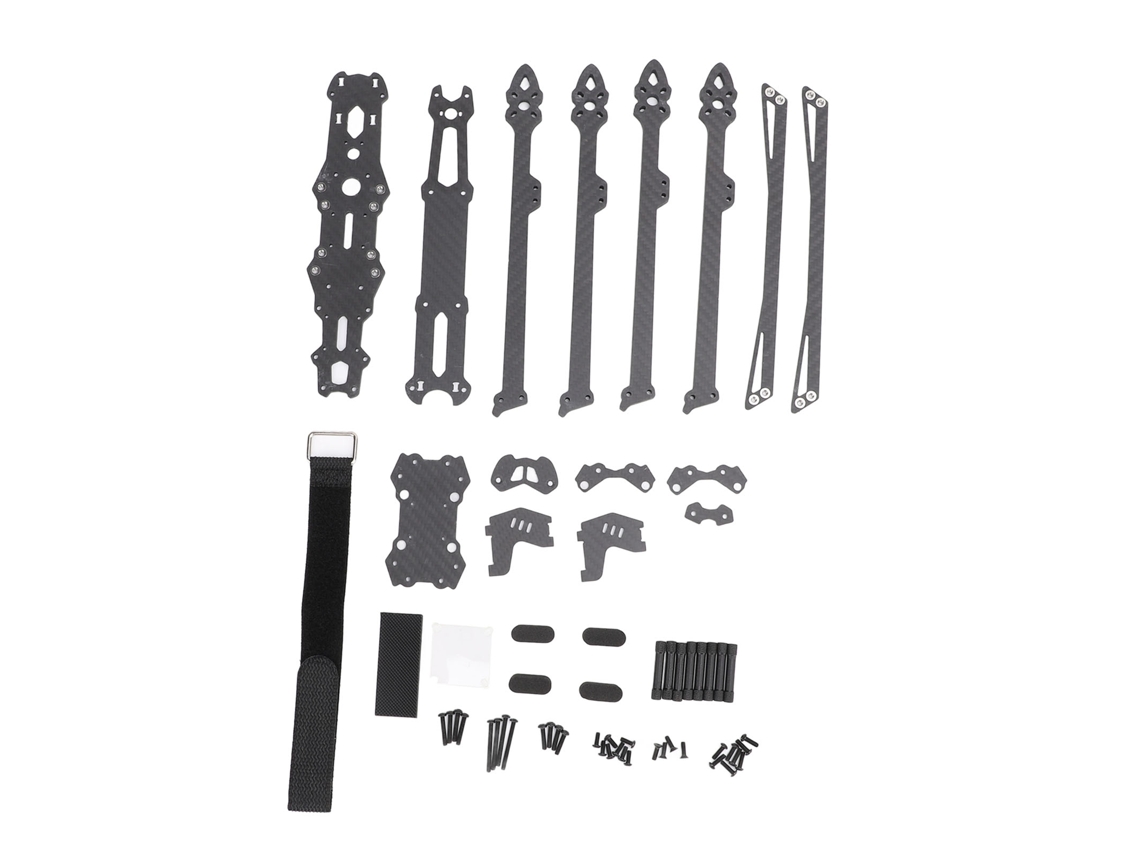 Kit De Chasis Para Dron De Carreras Fpv De 10 Pulgadas, Fibra De Carbono 3k, 427 Mm, Mak4 V2 Para Rc Freestyle.
