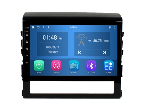 Autoradio 4GB RAM64GB ROM ROVERONE para Toyota Land Cruiser 200 11 2015 - 2020 CarPlay Android Coche Radio Bluetooth Navegación