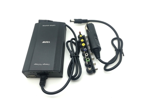 Cargador con cable 100W para Casa y Coche 12 a 24 V