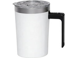Taza Café Autoagitadora 400 Tapa, Indicador Temperatura, Recargable Vaso Térmico Magnético Para