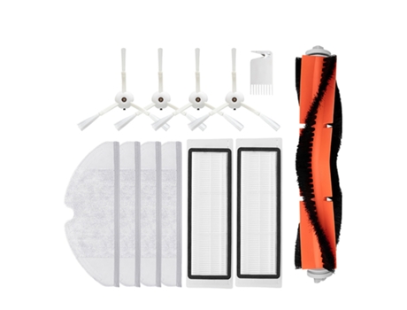 12 piezas de cepillo de trapo con filtro Hepa para Xiaomi Roborock 1S S50 S55 S5Max S6 Maxv S6, accesorios, piezas de Robot aspirador