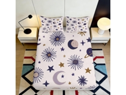 Estampado Microfibra Diseño Microfibra Diseño Almohada Juego Color 200x25cm