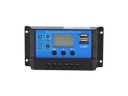 2026-controlador De Carga Solar 12v 24v Con Puerto Usb Dual Y Pantalla Lcd 30a Para Panel Solar Industrial