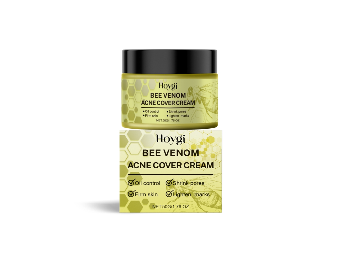 Crema antiacné con veneno de abeja.