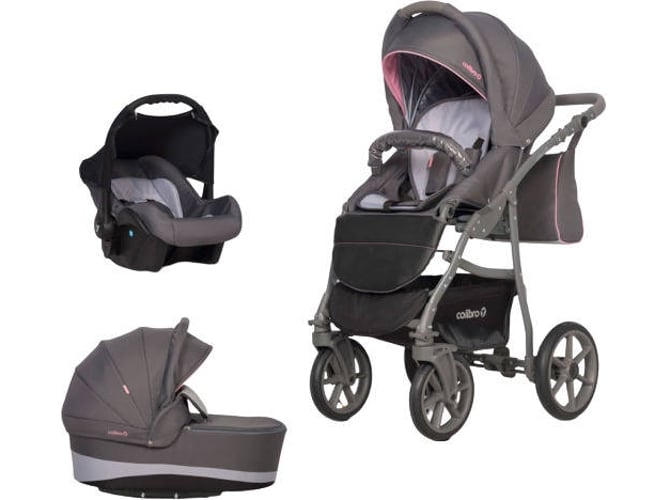 Carrito de Bebé Individual COLIBRO Focus 3 In 1 Lila