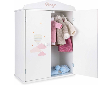 Accesorio de Muñecas ARIAS Firenze Armario con 5 Perchas (3 Años - 40 x 49 x 5 cm)