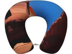 Almohada Viaje Espuma Viscoelástica Poliéster, Felpa Viscoelástica: Cómodo: Soporte. Ajustable