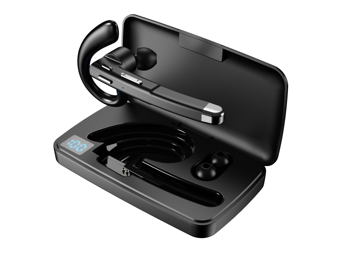 Auriculares Inalámbricos Bluetooth V5.3 Con Cancelación De Ruido Enc Y Estuche De Carga Led Para Uso Intraaural, En Negocios, Oficina Y Cond