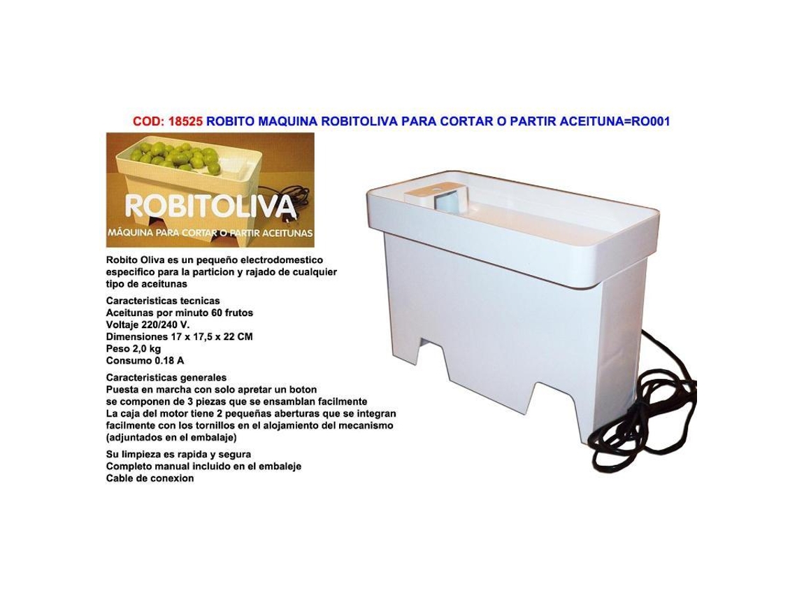 Robito maquina robitoliva para cortar o partir aceituna ro001