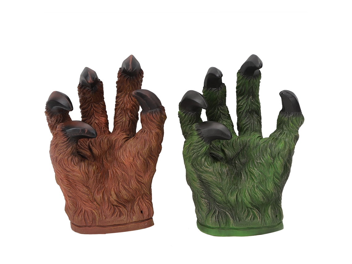 2 Piezas De Peluche Con Forma De Cabeza De Animal Simulada, Juguete Educativo Para Niños