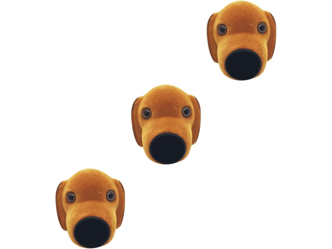 Juego De 3 Soportes Magnéticos Universales Para Teléfono Con Forma De Perro De Dibujos Animados.