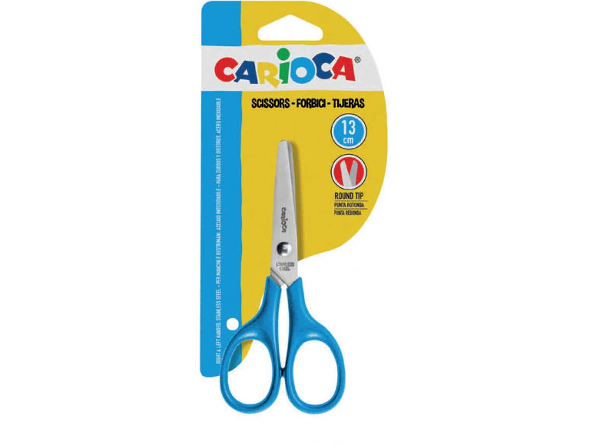 Tijera CARIOCA 42634 (Azul - 13cm)