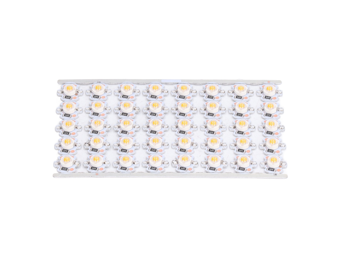 Bombilla Led Diy De 1w 12v De Alto Brillo Y Bajo Consumo Con Placa De Aluminio - Luz Rosa
