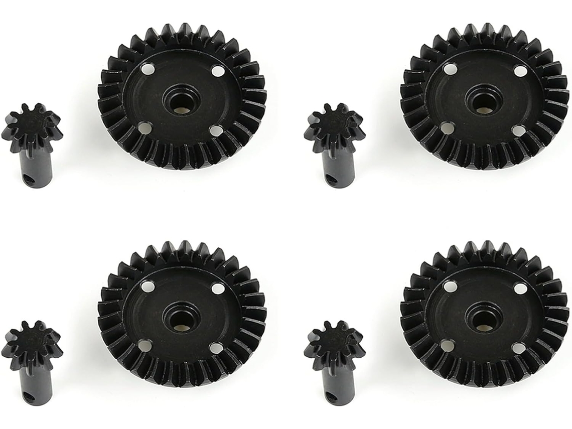 Engranaje Diferencial De Transmisión Cónica 4x Adecuado Para 1/8 Racing Xl Flux Rovan Torland