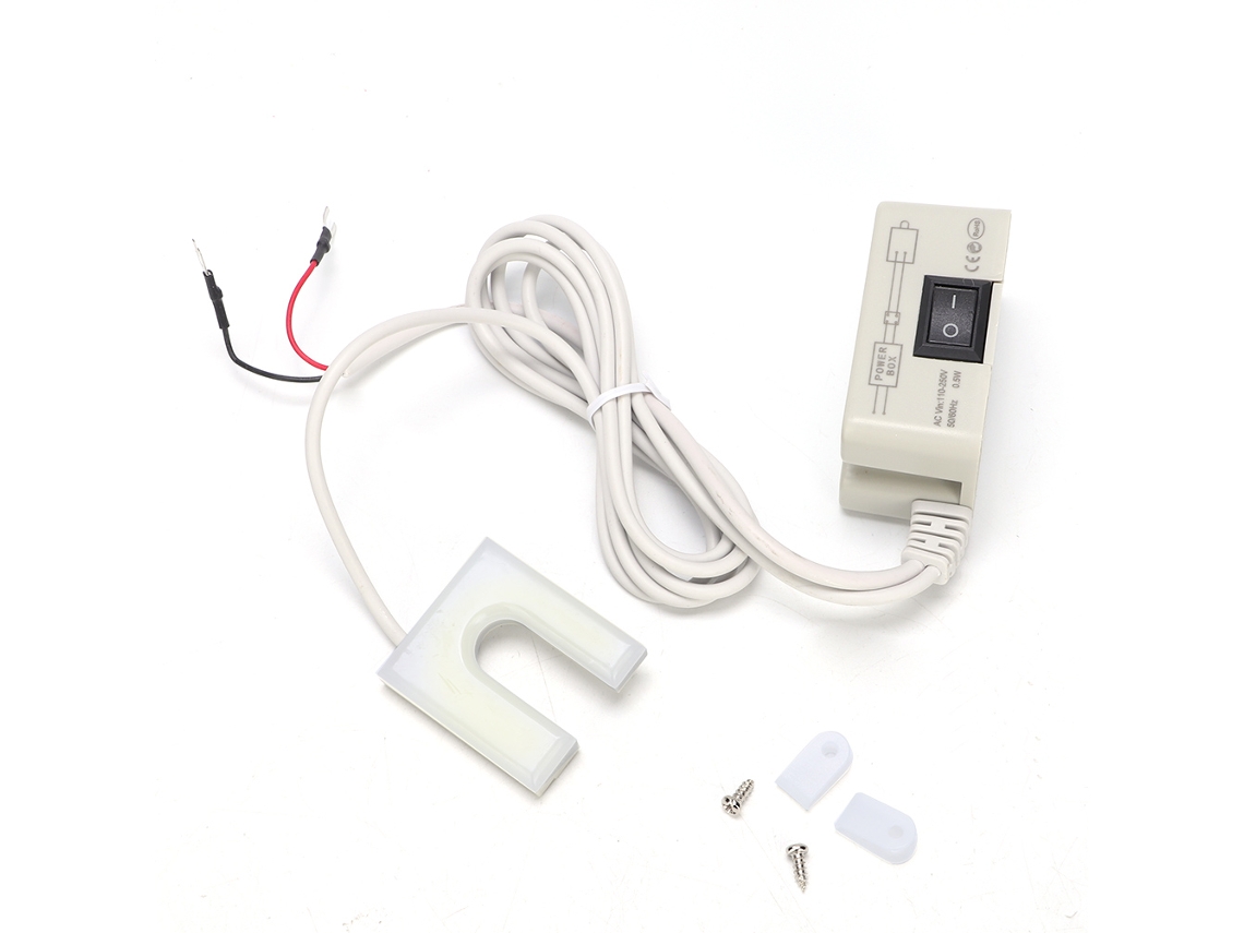 Lámpara de trabajo LED para oficina y hogar con 30 LED, lámpara para máquina de coser con función táctil, para tatuajes, parches e imán, 90-265 V