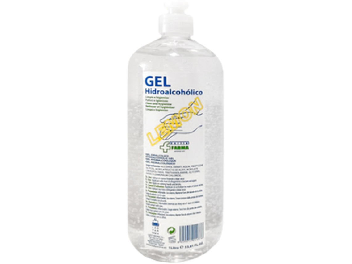 LADYAROMA Gel Hidroalcohólico Lemon 1000 Ml