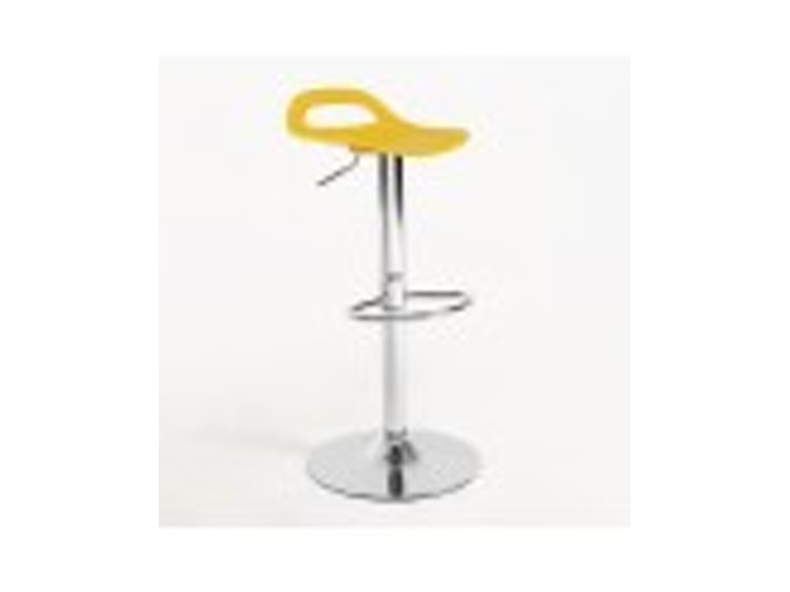 DUDECOR Taburete Perm Amarillo