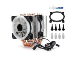 Enfriador De Cpu Eficiente Silencioso Radiador De Doble Torre Ventilador Led Para Amd Intel 1150/1151/1155/1156/775/1366