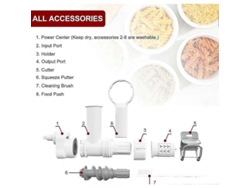 Juego de 6 accesorios gourmet para pasta CHARM
