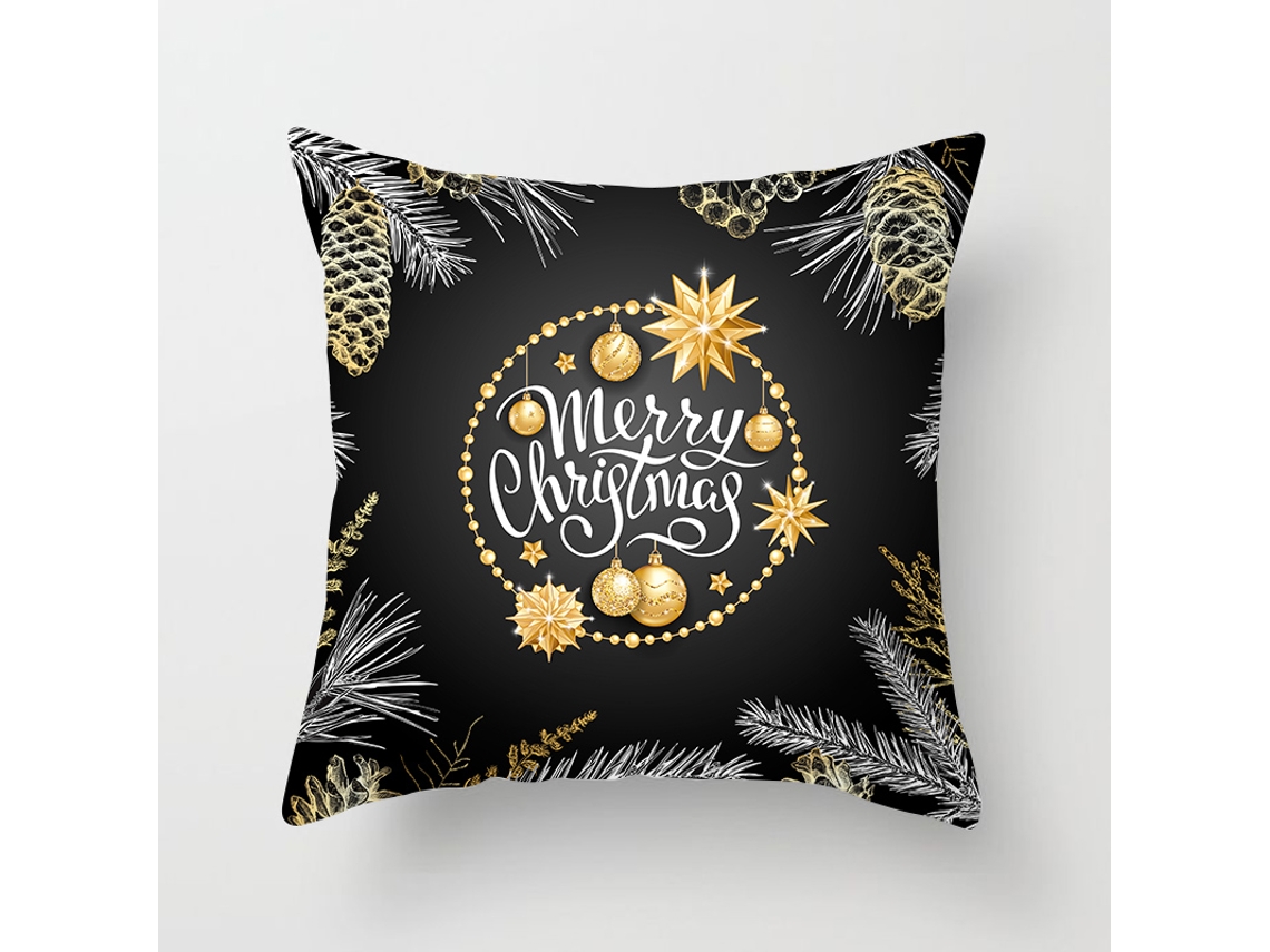 Serie de Funda Decorativa de Almohada Alce de Serie de Navidad