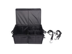 Organizador De Maletero Para Coche Caja De Almacenamiento Plegable Multifuncional Con Tapa Para Coche Suv Sedán