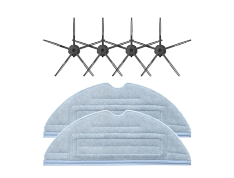 Cepillo Lateral de paño de mopa para Xiaomi Roborock S7 T7 T7 Plus, almohadillas de limpieza para aspiradora, pieza de Robot aspirador