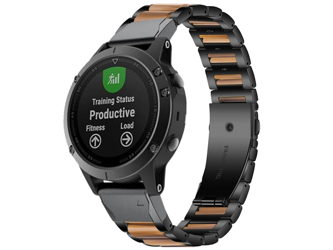 Correa Acero para Garmin Instinct Crossover Quartzo
