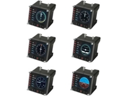 Simulador de vuelo LOGITECH Pro Flight Instrument Panel Negro