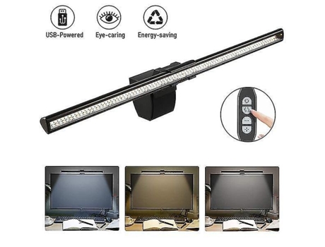 Luces de noche Iluminación ambiental 28 cm USB LED Lámparas de escritorio Dimmible Monitor Pantalla portátil SLD