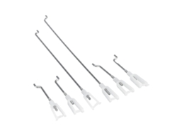 Repuestos para avión RC Volantexrc Ranger 2000 V757 8 / Phoenix V2 759 2, juego completo de varilla de empuje y clip en U