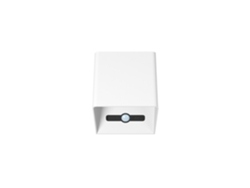 Aplique LED de pared Beneito Faure, con batería y sensor de movimiento Lek Sensor - 6 W, 3000 K, carga USB-C, IP54 - Blanco