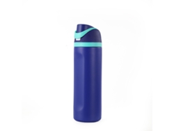Vaso térmico Siurn con tapa elástica y revestimiento de acero inoxidable, 24 oz (azul oscuro)