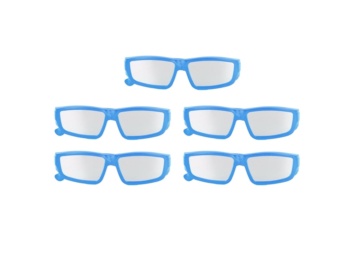 5 Gafas Profesionales De Seguridad Para Eclipses Solares Para Adolescentes Y Adultos - Azul