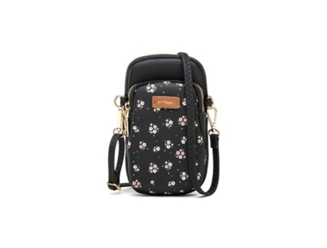 Bolsa crossbody para telefone, bolsa de ombro, bolsa, bolsa Negro