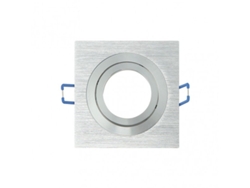 Empotrable Orient. Cenote 1xGU10 Cuadrado Alum/Cromo FAB FABRILAMP