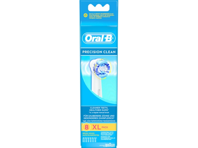Cabezales para Cepillo de Dientes ORAL-B Precision Clean ( 8 piezas)