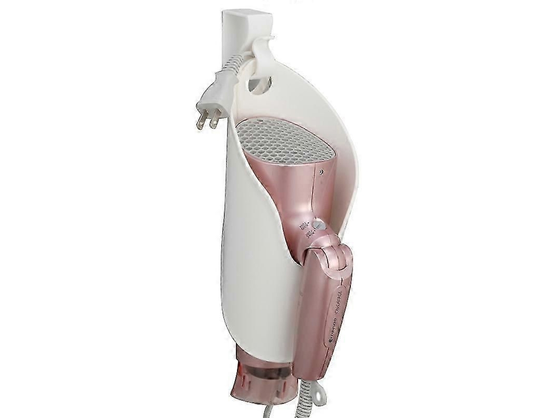 Soporte para secador de pelo, montaje en pared, accesorios para el cuidado del cabello, 1 pieza, blanco, 25 26 TAISHENGDA