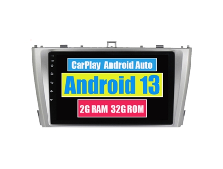 Autoradio Multimedia ROVERONE para Toyota Avensis 3 2008 - 2015 CarPlay Android Coche Radio Bluetooth Navegación