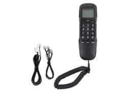 Teléfono Con Identificador De Llamadas Kx T888cid Para El Hogar Y La Oficina, Línea Telefónica Del Reino Unido, Color Negro.