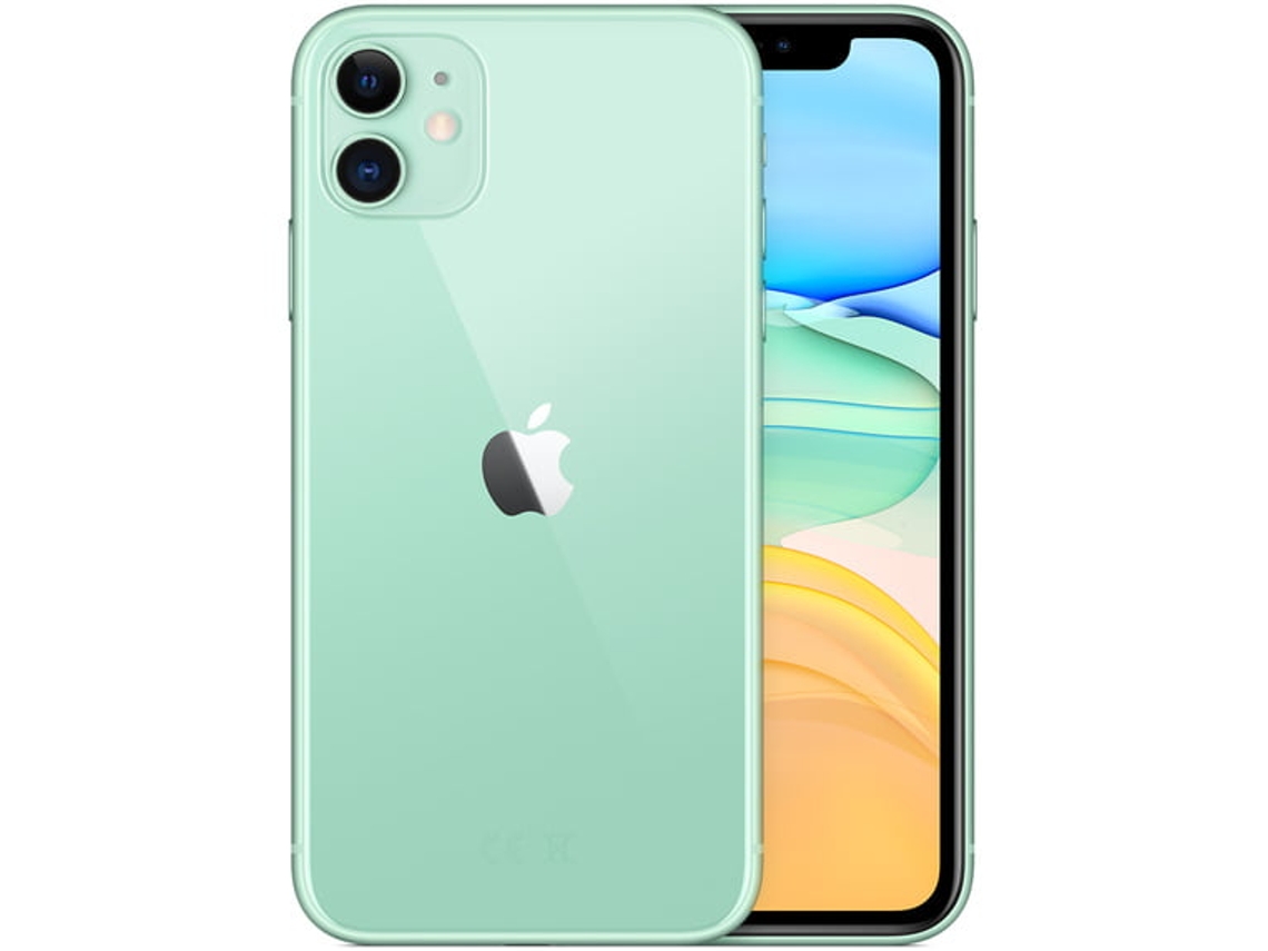 iPhone 11 APPLE (Reacondicionado Como Nuevo - 128 GB - Verde)