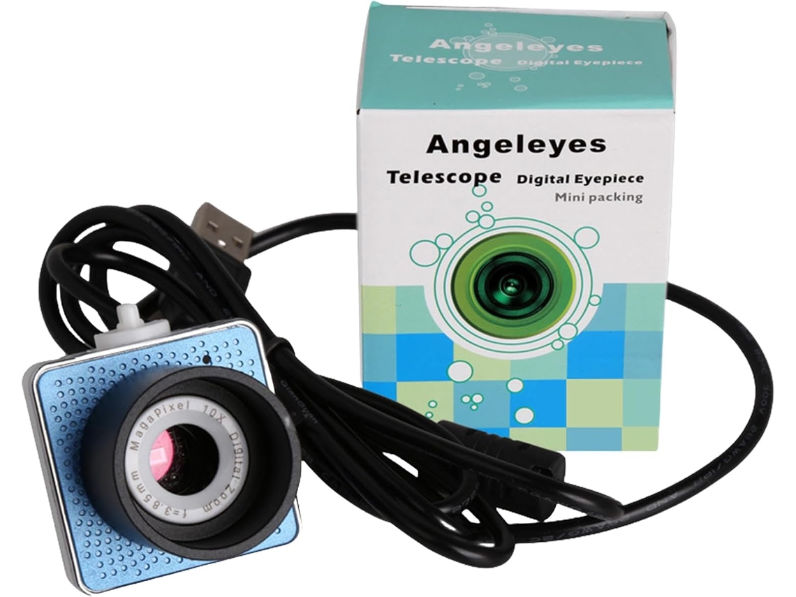 Ocular Telescopio Cámara Digital Usb Imagen Astronómica Enchufe Y