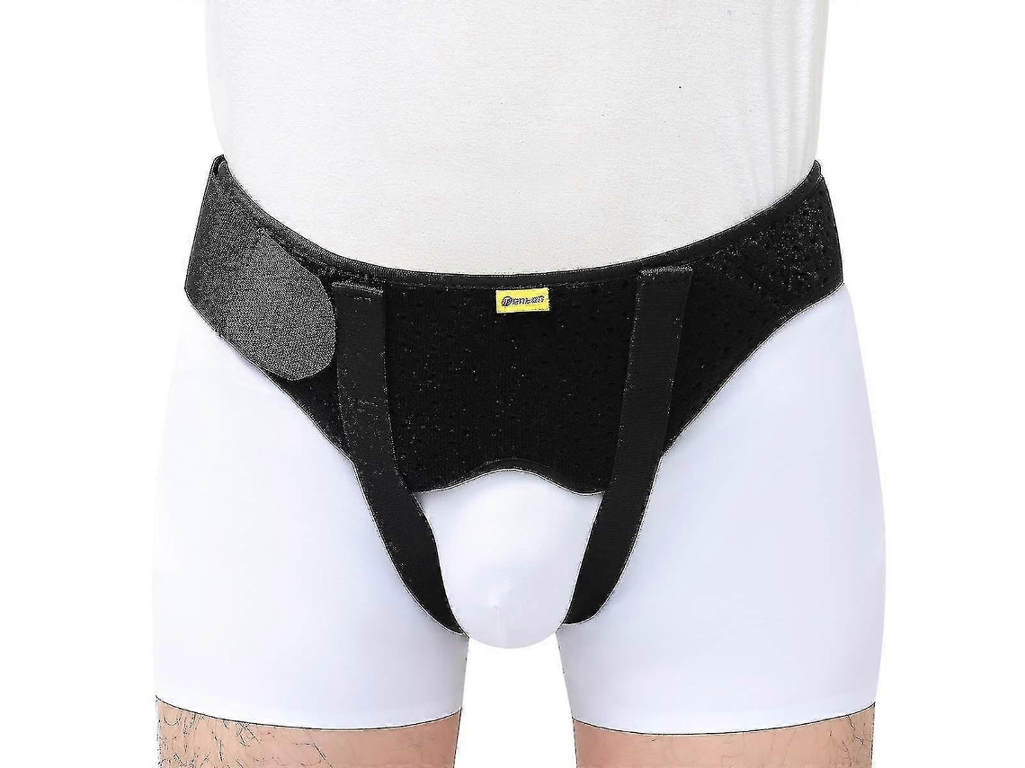Reparación de hernia inguinal simple/doble o deportiva, remedio para el alivio del dolor y la recuperación para hombres y mujeres, talla extragrande.