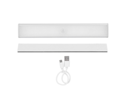Lámpara Con Sensor De Movimiento De 20 Led, Recargable Por Usb, Para Armarios, Escaleras Y Pasillos.