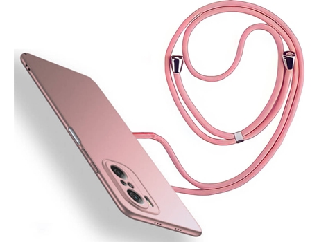 Funda Xiaomi Mi 11I 5G Turtleshell Rígida con Collar Rosa